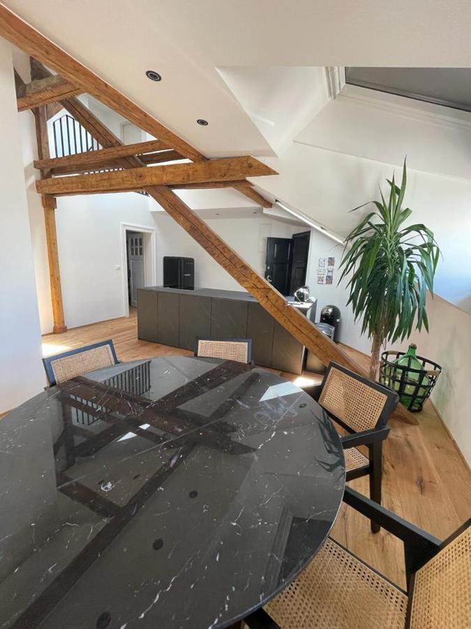 Split Rooftop Loft Bagian luar foto